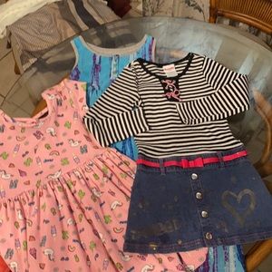 Bundled Girls Dresses Size 6-6X